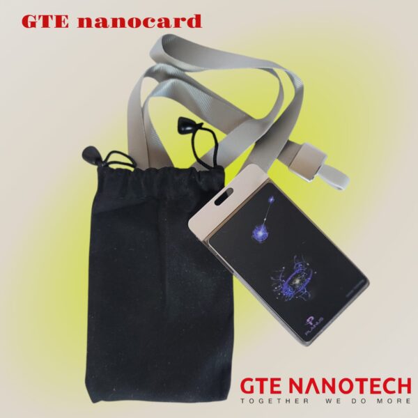 Gte Nano Card Tarjeta Energía Cuántica Con Chip Thz